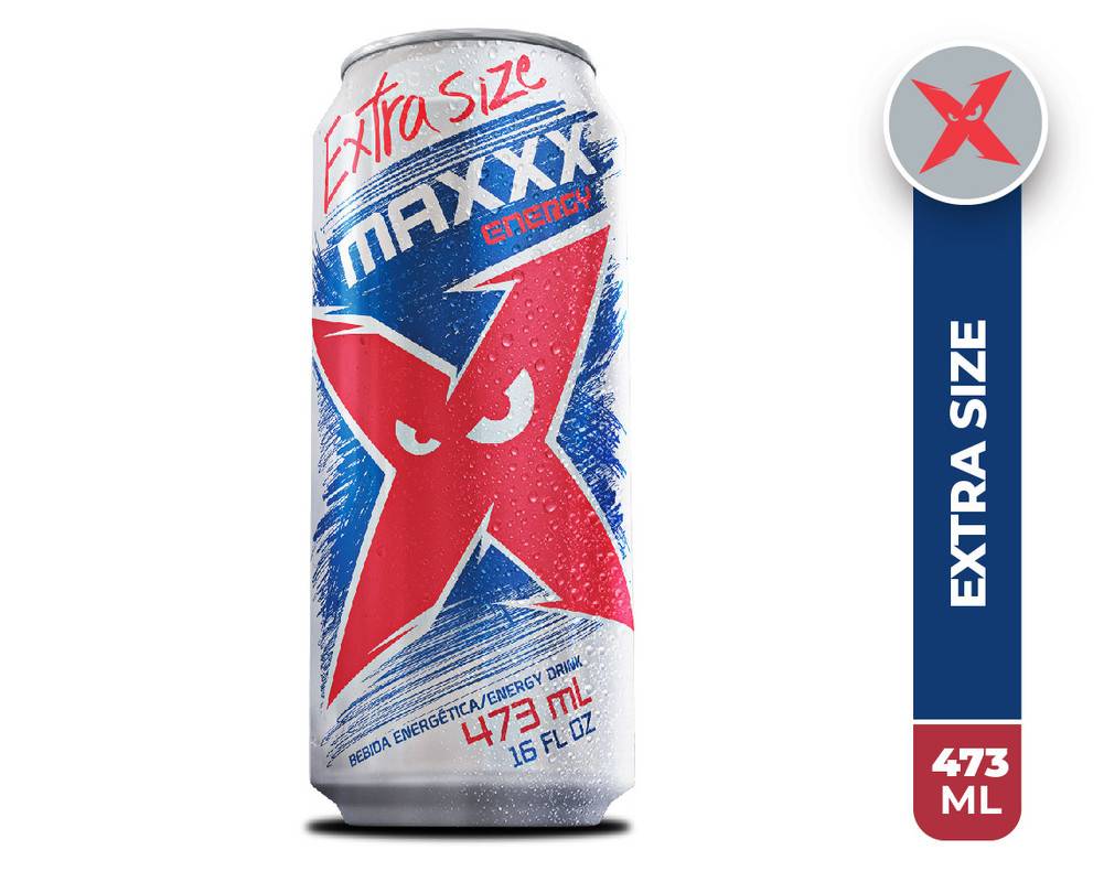 Bebida Energética Maxxx Energy Original Lata 473 ml