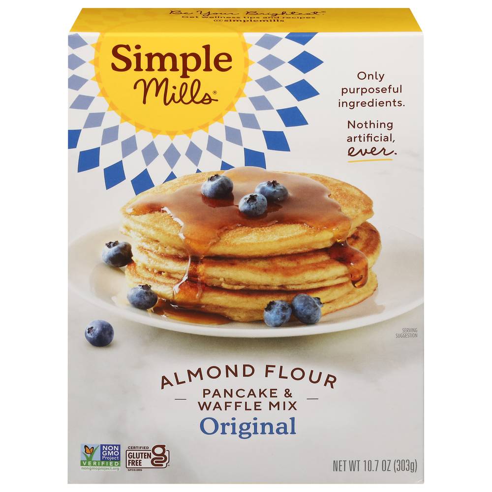 Simple Mills Original Pancake & Waffle Mix (almond flour)