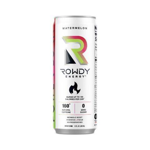 Rowdy PowerBurn Watermelon 12oz