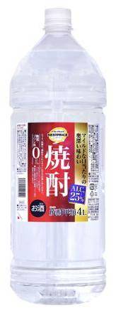 トップバリュ ベストプライス 焼酎 (4L)