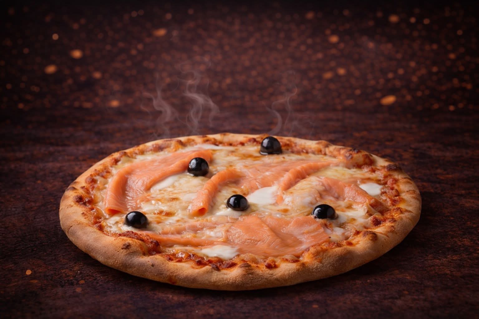 🍕 Pizza Saumon | La Douceur Marine & Crème Onctueuse