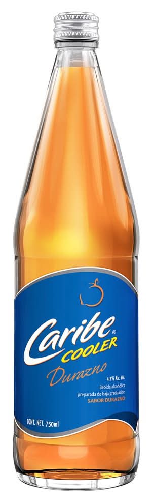 Caribe Cooler · Bebida alcohólica preparada, durazno (750 ml)