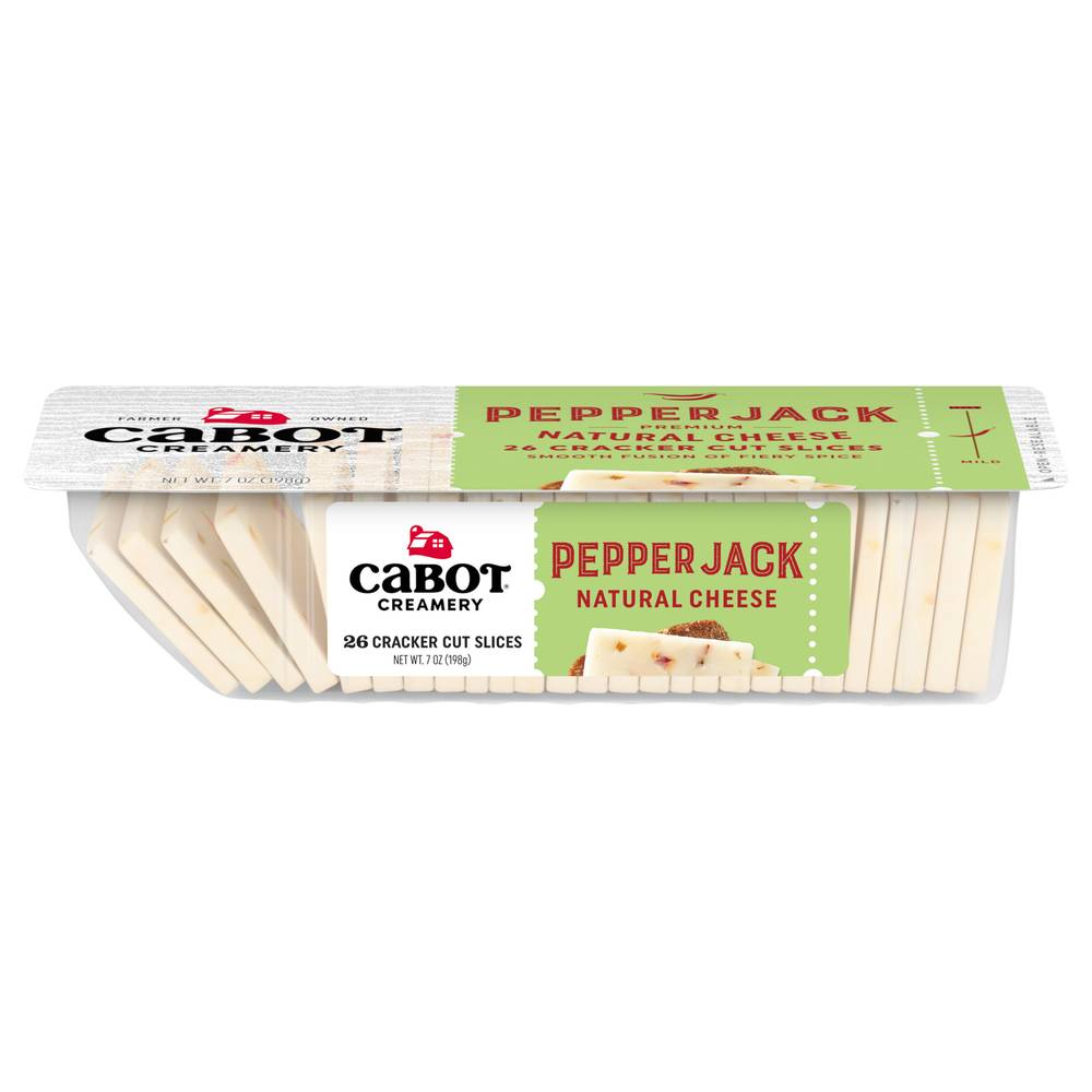 Cabot Pepper Jack Natural Cheese (26 ct)