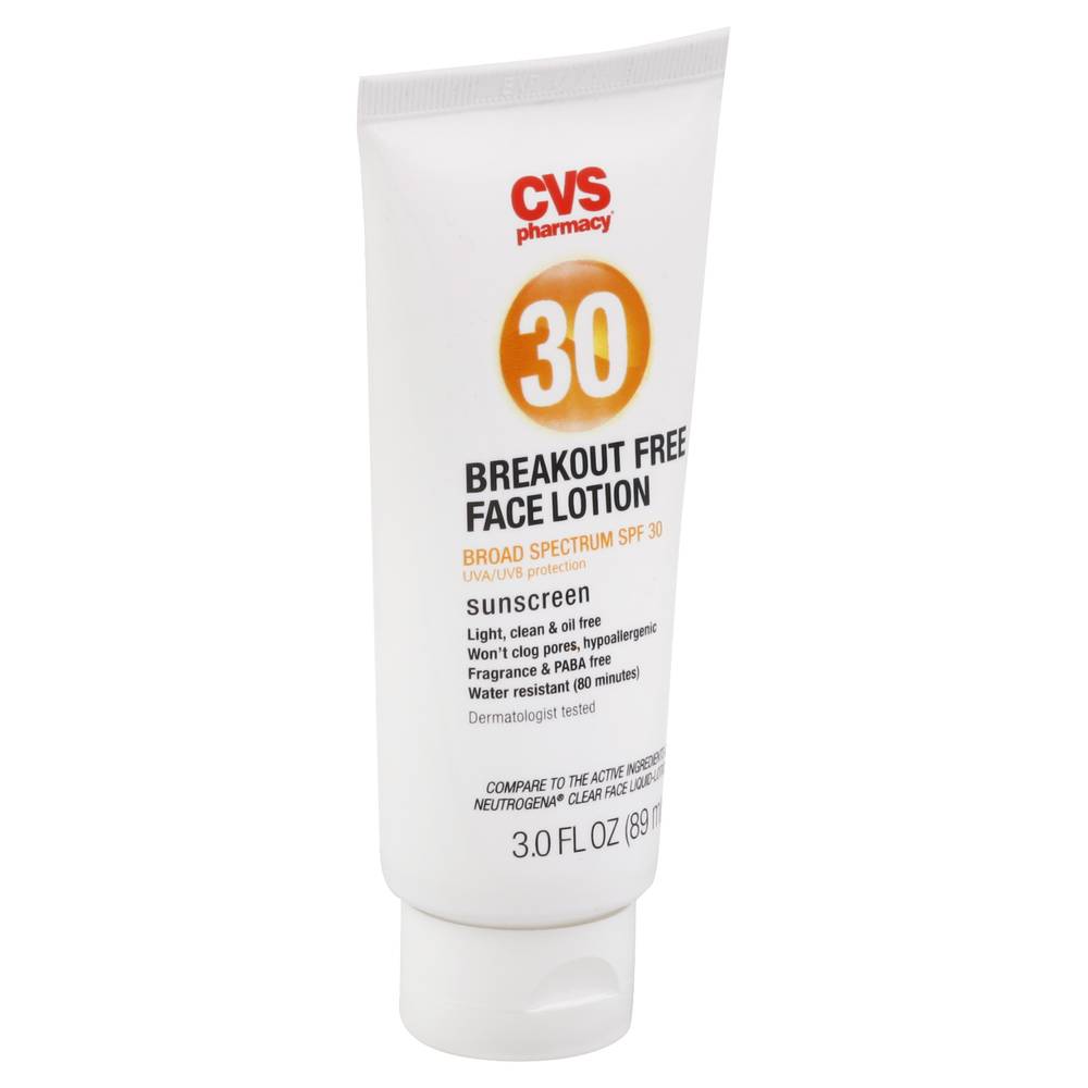 Cvs Pharmacy Sunscreen Spf 30