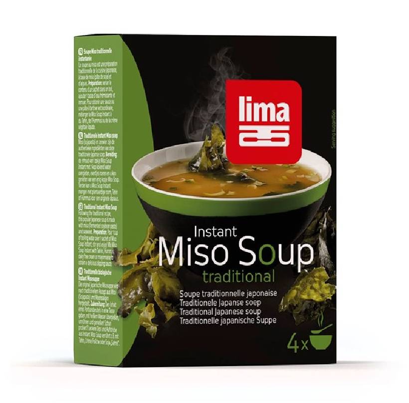 Lima - Soupe miso instantanée traditionnelle (40g)