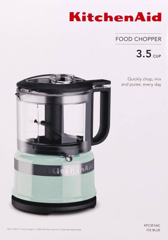 KitchenAid Ice Blue 3.5 Cup Food Chopper