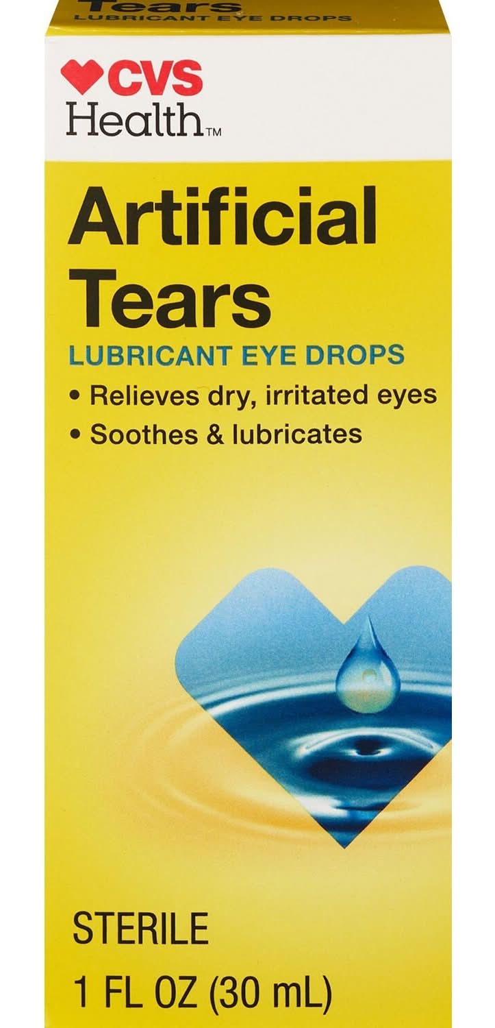 CVS Pharmacy Artificial Tears Lubricant Eye Drops (1 fl oz)