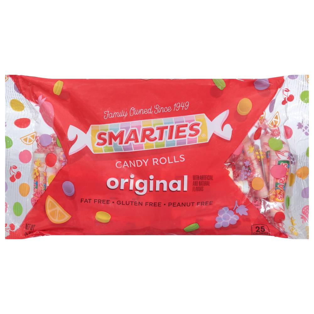 Smarties Candy Rolls, Assorted (14 oz)