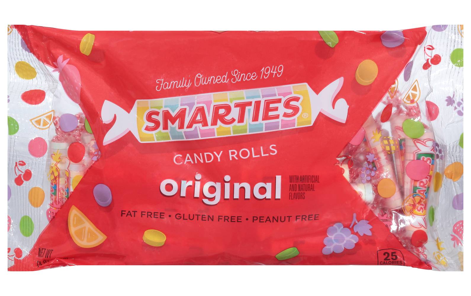 Smarties Candy Rolls, Assorted (14 oz)