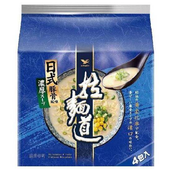 統一拉麵道袋麵-日式豚骨風味94gx4入