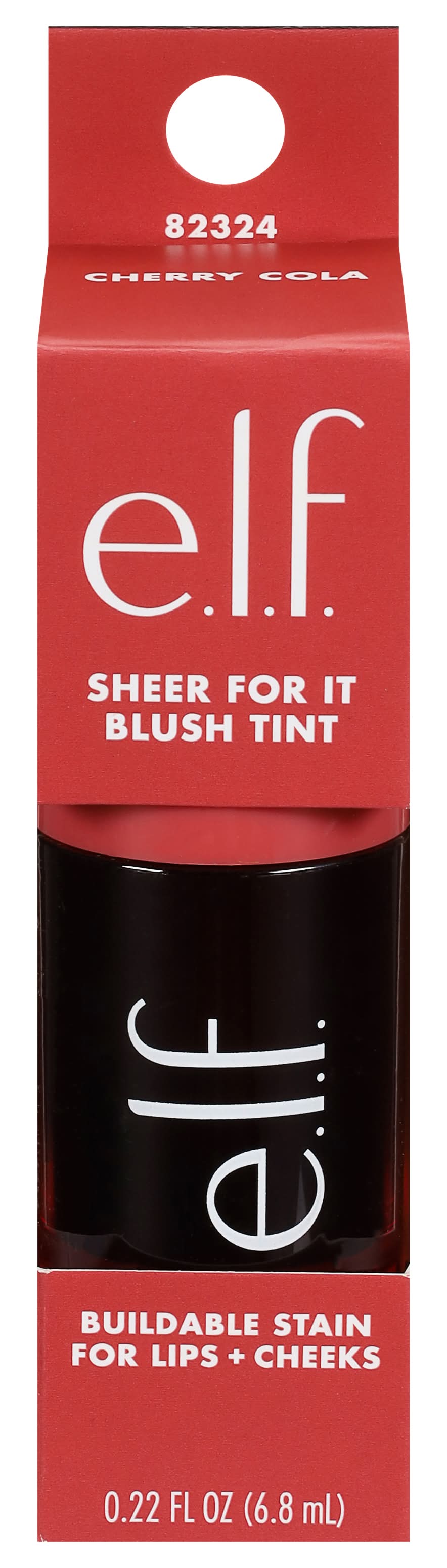 e.l.f. Cosmetics Sheer For It Tint Blush, Cherry Cola (6.8 ml)