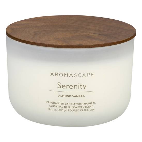 Aromascape Serenity Almond Vanilla Candle (1 candle)