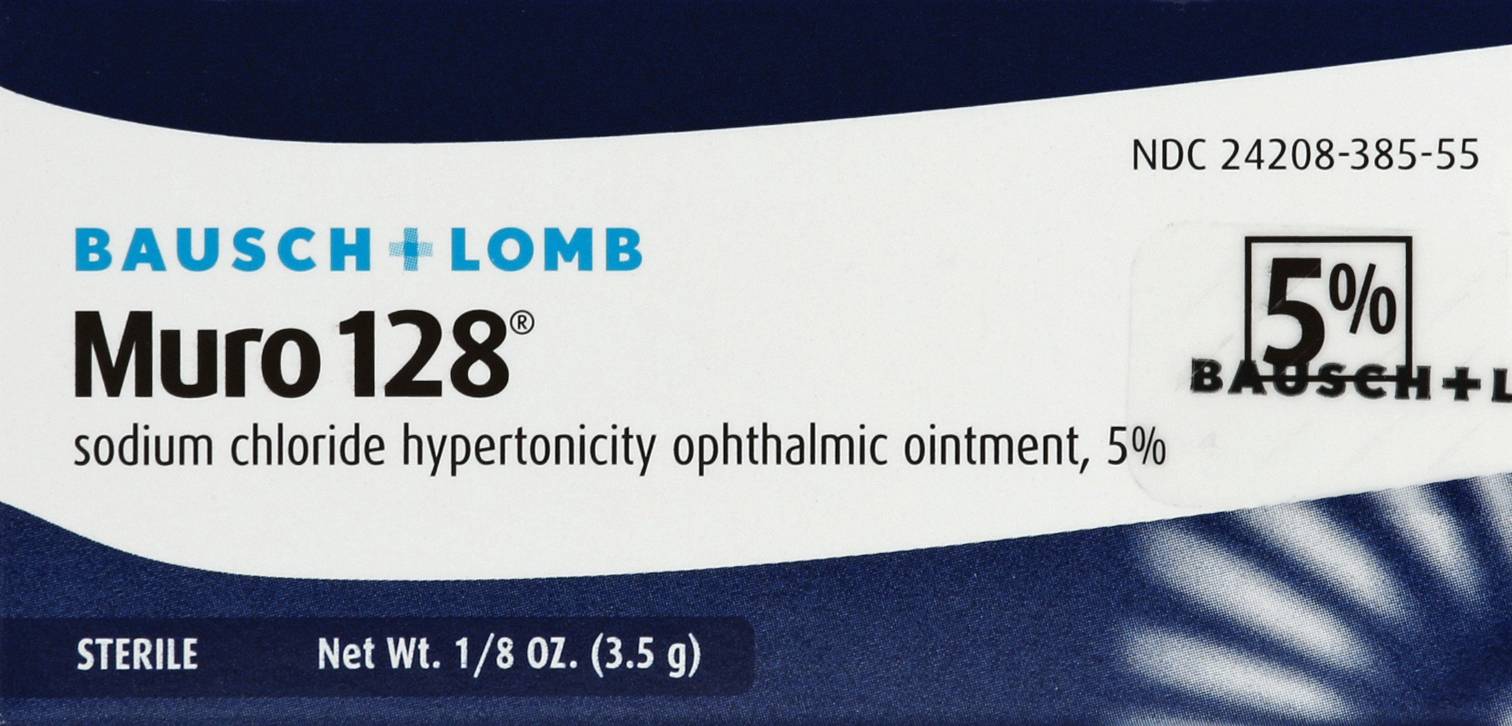 Bausch + Lomb Ophthalmic Ointment Muro 128 (3.5 g)