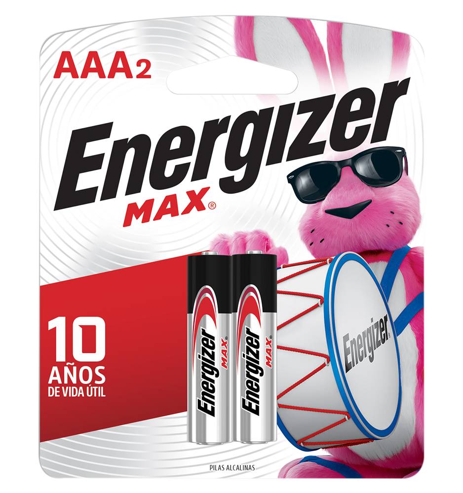 Energizer PILAS ALCALINA MAX AAA2 PAQ*2