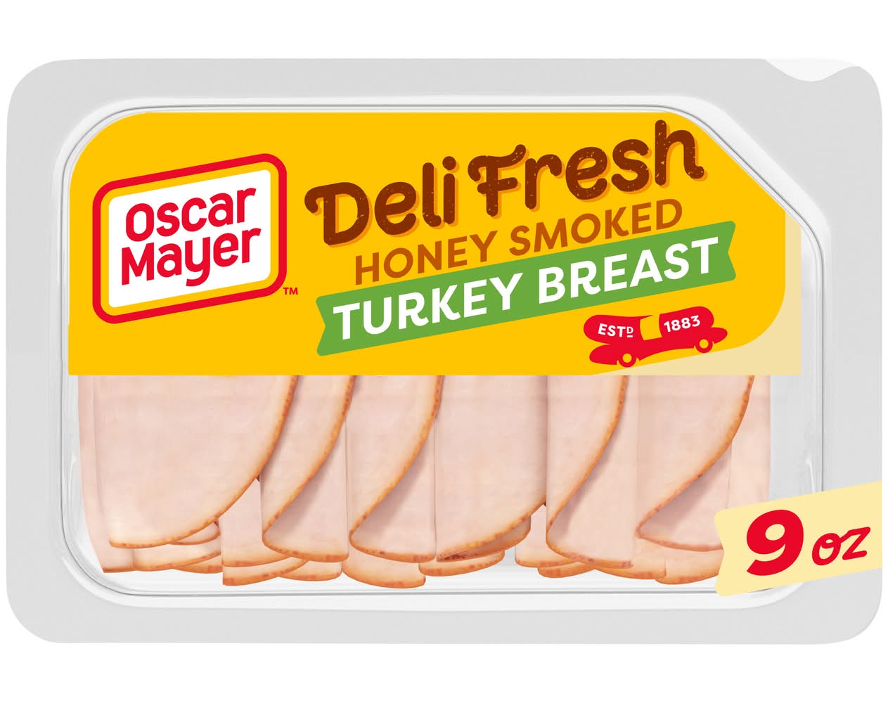 Oscar Mayer Deli Fresh Turkey Breast, Honey Smoked (9 oz)
