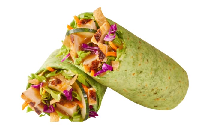 Asian Chicken Wrap