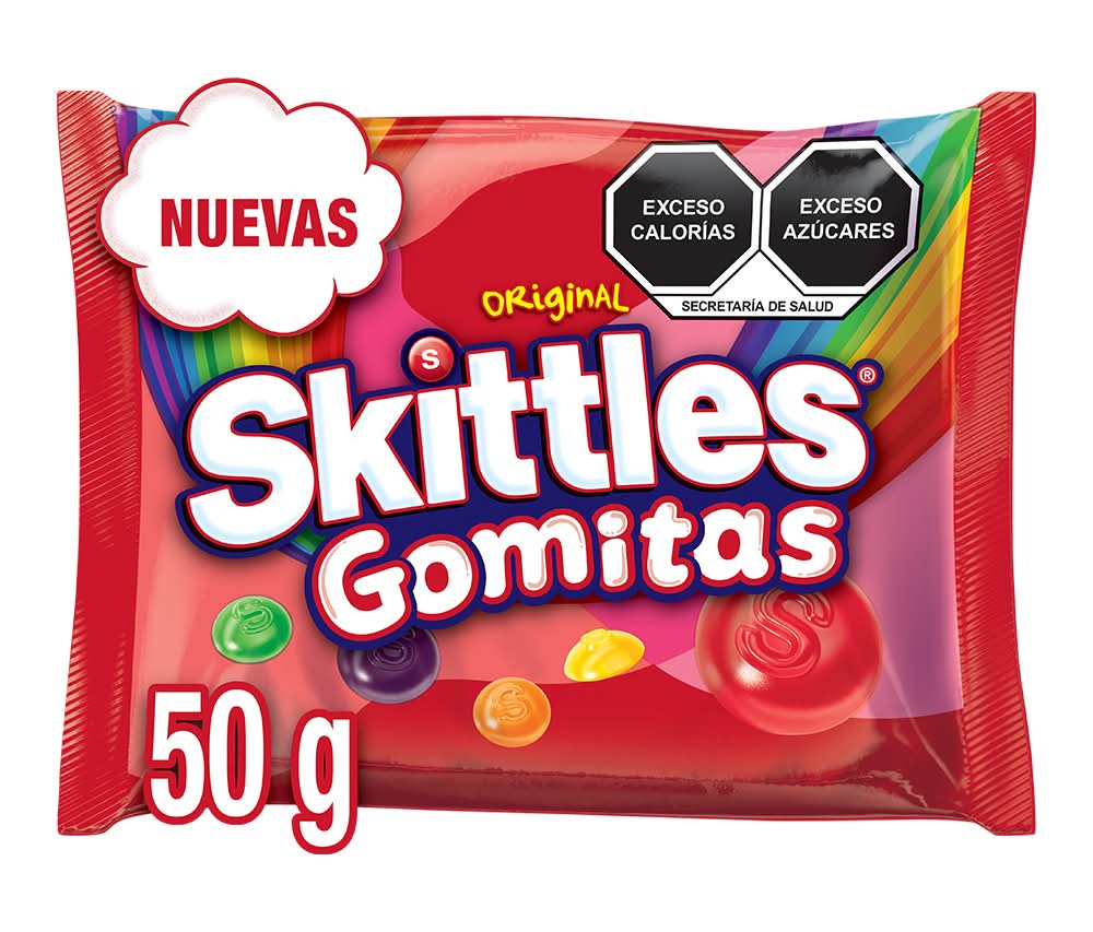 Skittles · Caramelos de goma, frutas (50 g)