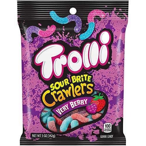 Trolli Sour Brite Crawlers Berry Gummi Candy