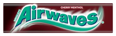 Wrigley's Airwaves Cherry Menthol Flavour Sugarfree Chewing Gum (14g)