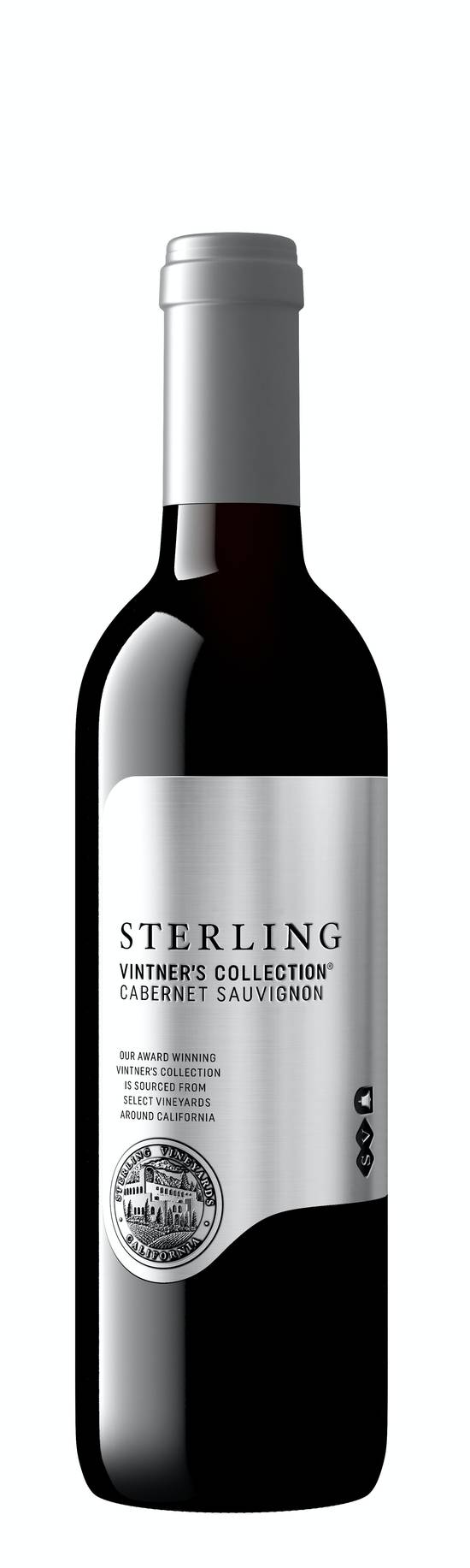 Sterling Vineyards Vintner's Collection Cabernet Sauvignon Red Wine 2021 (750 ml)