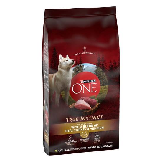Purina One True Instinct Adult With a Blend Of Real Turkey & Venison Dog Food
