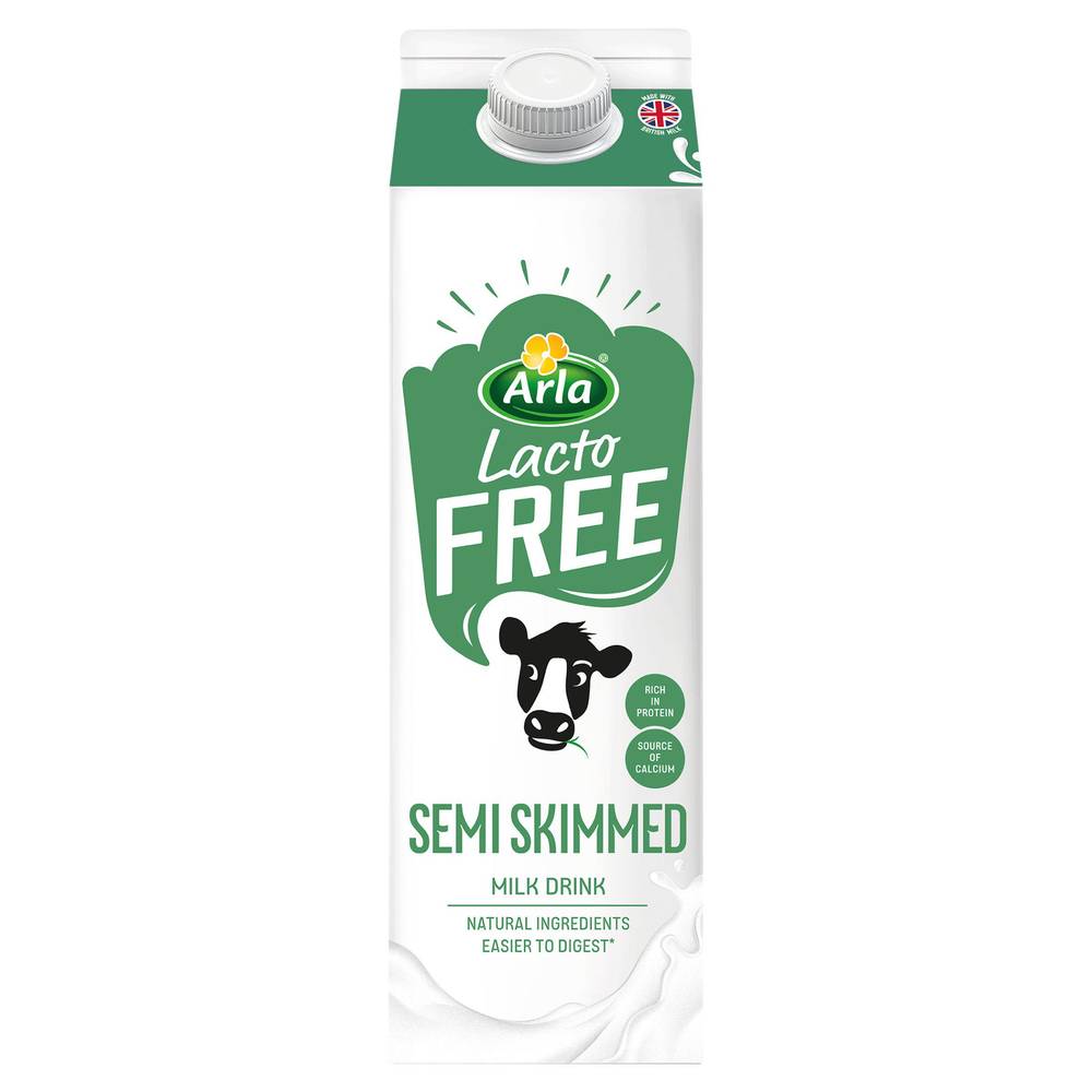 Arla Lactofree Semi Skimmed Milk Drink 1L