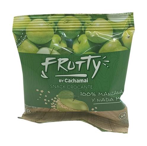 Frutty Manzana Verde Deshidratada 1 Unidad