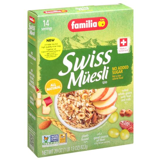 Familia No Added Sugar Swiss Muesli (29 oz)