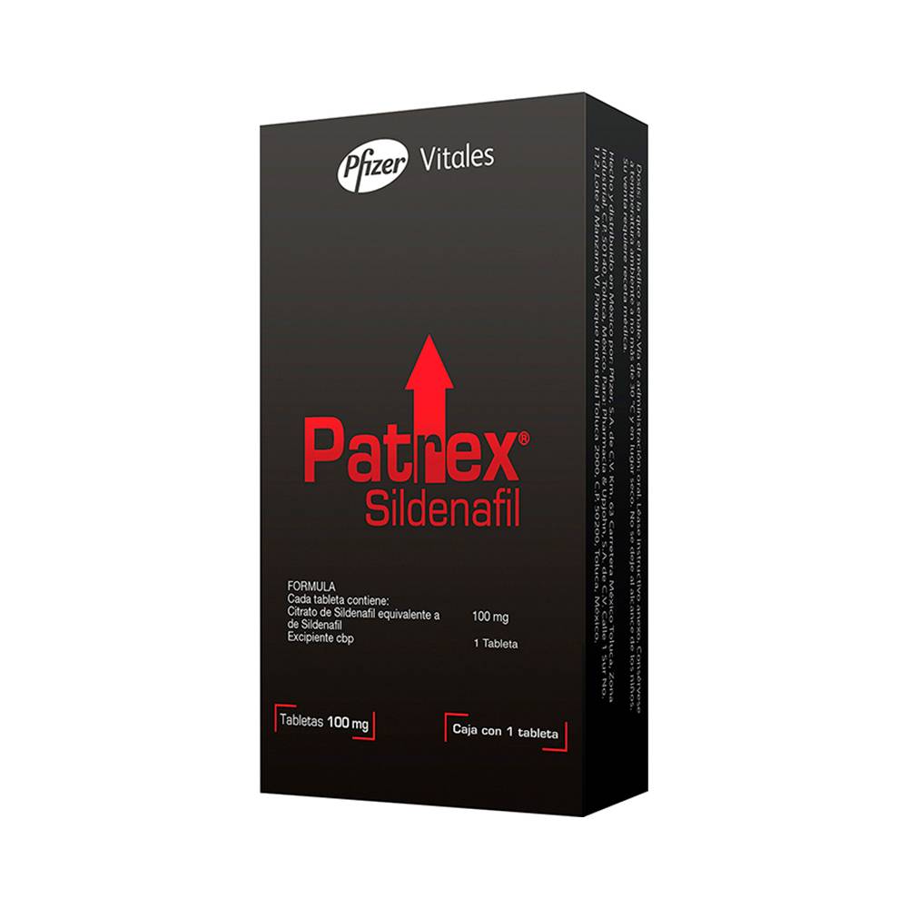 Pharmacia patrex sildenafil tableta 100 mg (1 pieza)