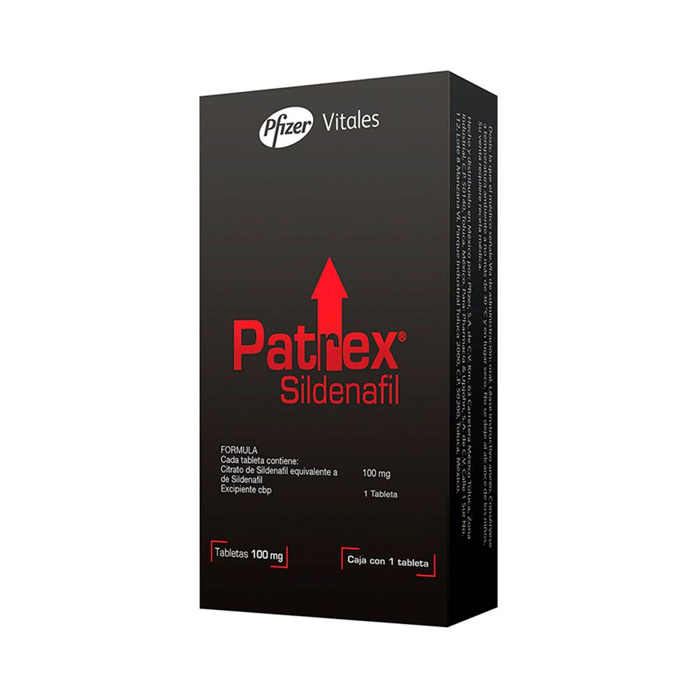 Pharmacia · Patrex sildenafil tableta 100 mg (5 g)