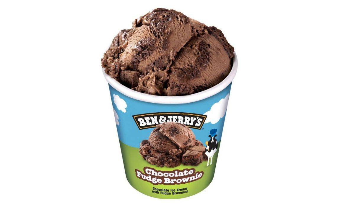 Ben & Jerry's Choc Fudge Brownie Ice Cream 458mL Tub