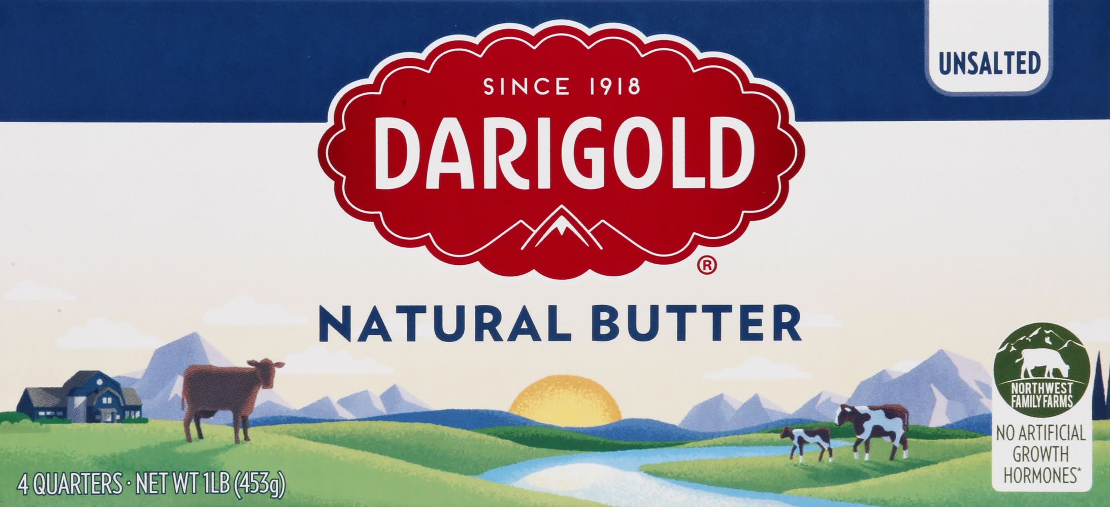 Darigold Unsalted Natural Butter (1 lbs)