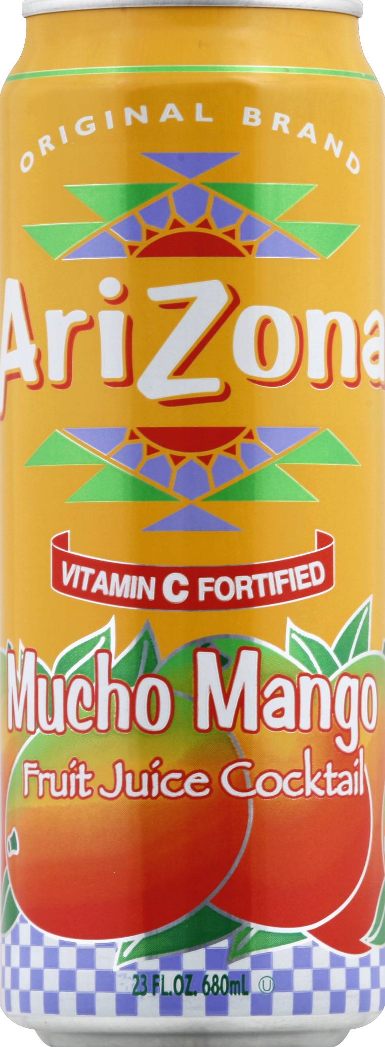 AriZona Fruit Juice Cocktail, Mucho Mango (23 fl oz)