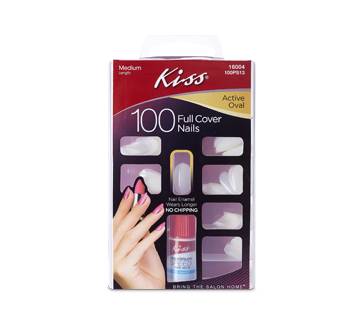 KISS Full-Cover Active Oval Nails (100 g)