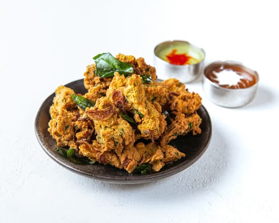 Onion Spinach Pakora