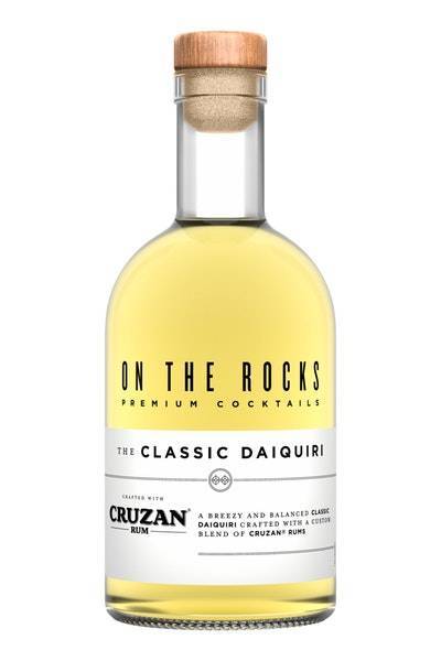 On the Rocks Cruzan Rum Classic Daiquiri Cocktail (375 ml)