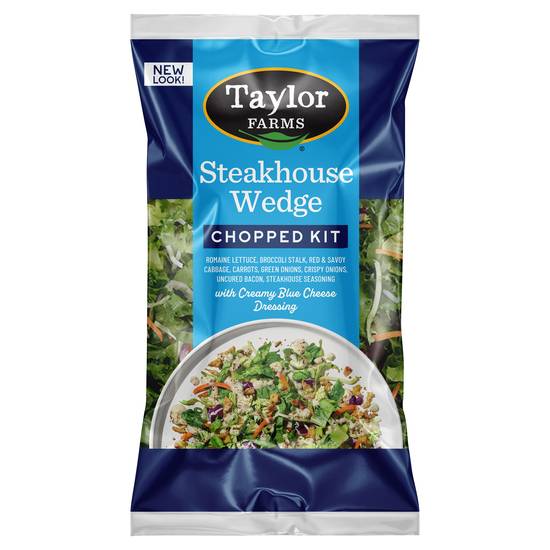 Taylor Farms Steakhouse Wedge Chopped Kit (12.9 oz)