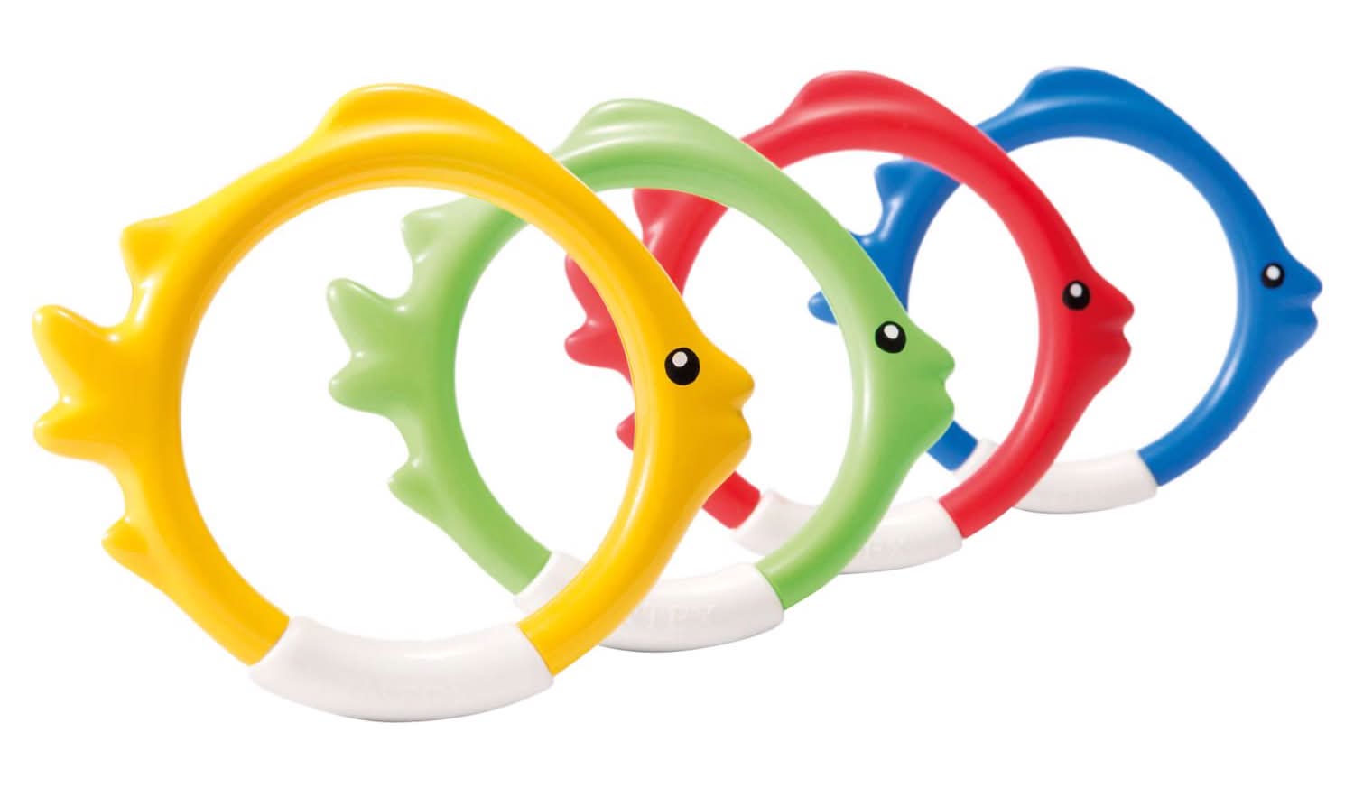 Intex Assorted Plastic Fish Ring Pool Diving Toy