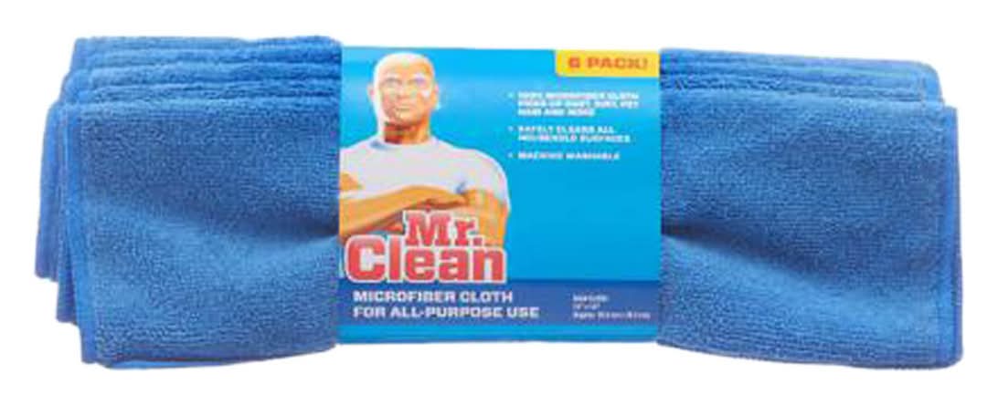 Mr. Clean All-Purpose Microfiber Cloth, 14x14 in (6 ct)