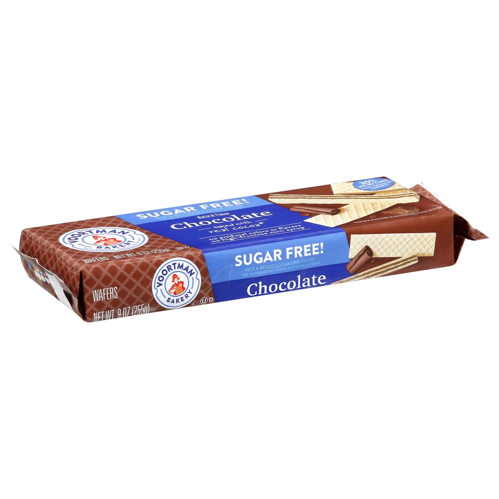 Voortman Bakery Sugar Free! Chocolate Wafers (9 oz)