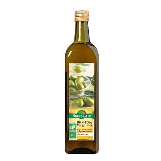 Huile olive vierge extra 1l  - BONNETERRE - BIO