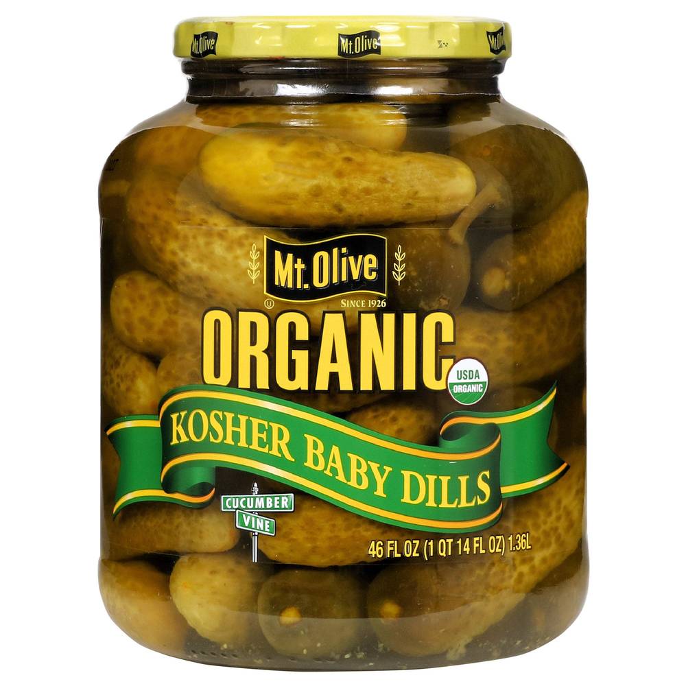 Mt. Olive Organic Kosher Baby Dills