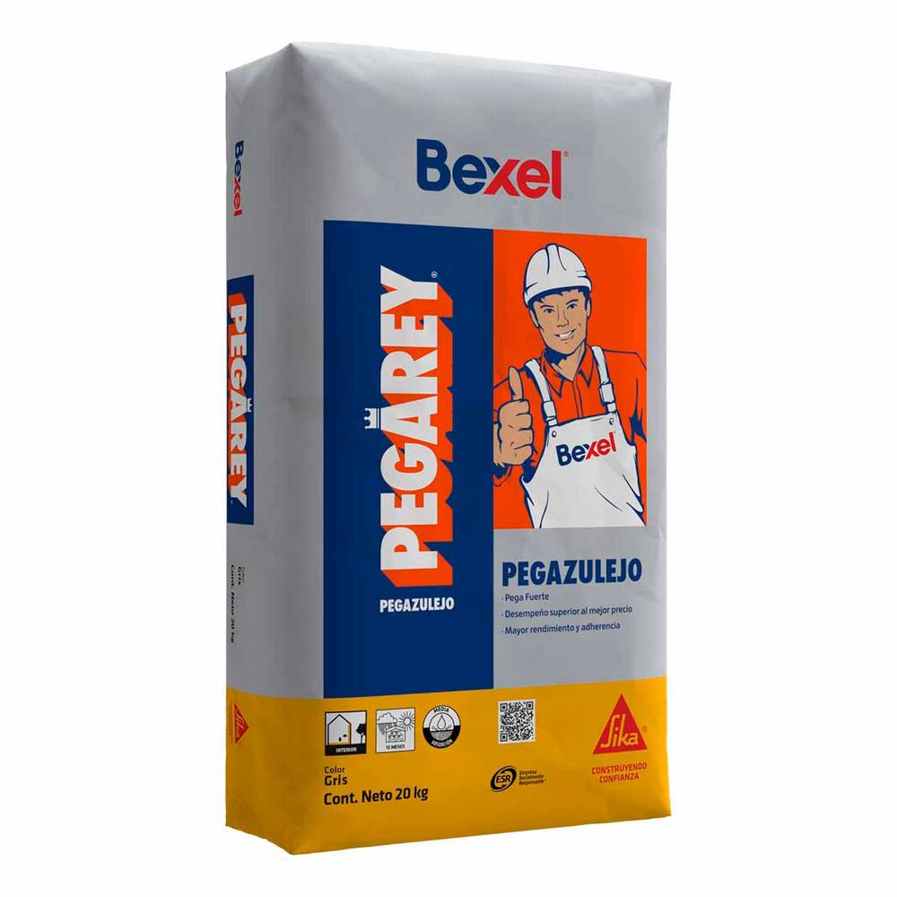 Bexel pegapiso gris pegarey (bulto 20 kg)