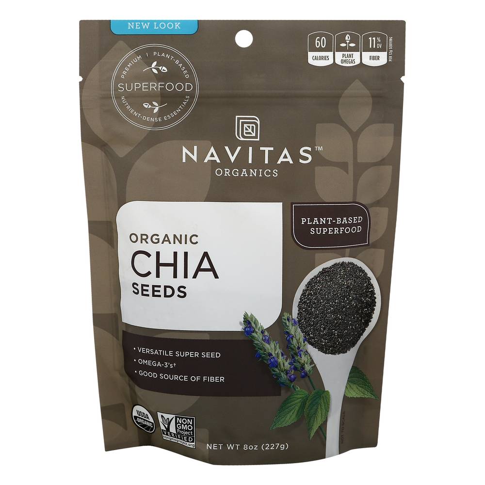 Navitas Organic Chia Seeds (8 oz)