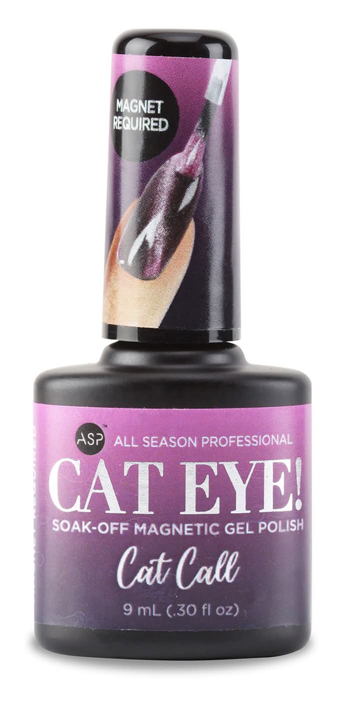 ASP Eye Soak Off Magnetic Gel Polish, Cat-Call (0.3 fl oz)
