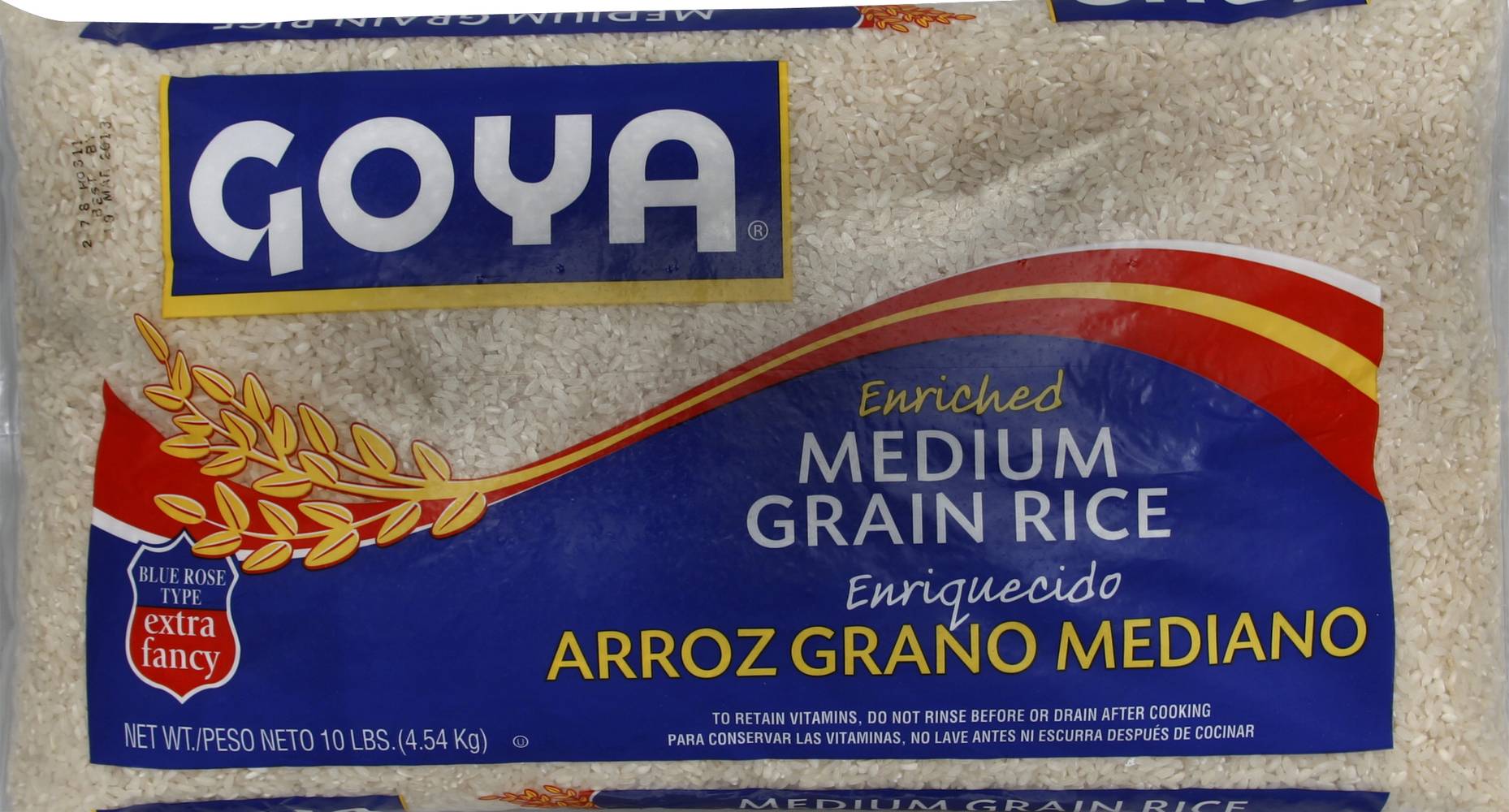 Goya Enriched Medium Grain Rice (10 lbs)