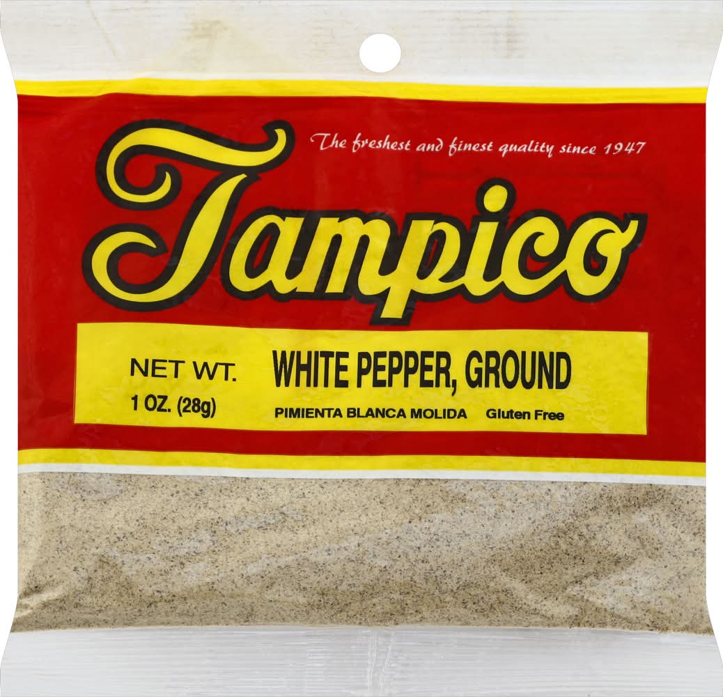 Tampico Ground White Pepper (1 oz)