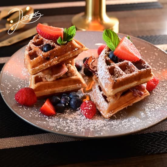 Sweet & Savory Waffle Duo