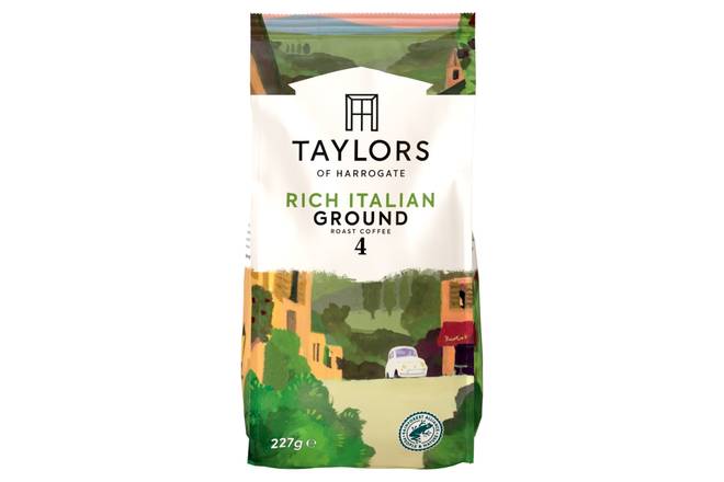 Taylors of Harrogate Rich Italian Ground Roast Coffee 227g