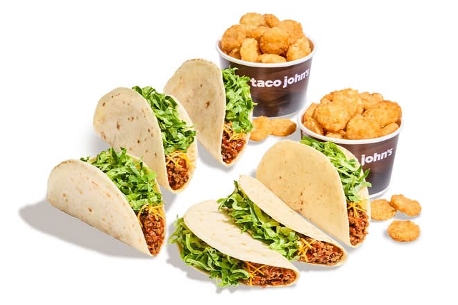 Six-Pack of Softshell Tacos